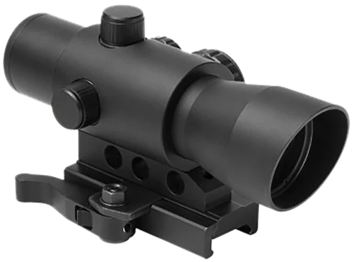 NcStar DMRK132A Mark III Tactical Advanced with 4 Reticles  Black Anodized 1 x 32 mm  3 MOA Red/Green/Blue Multi Reticle