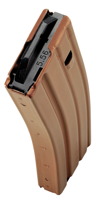 DuraMag 2023007175CPD AR-15 Duramag Speed 20rd 300 Blackout/223 Cal/5.56mm Bronze Aluminum