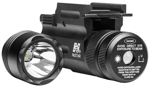 NcStar AQPTFLG Flashlight & Green Laser Combo  Black Anodized 150 Lumens White Light Cree LED