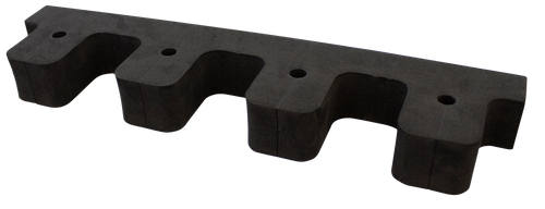 SME SMEMGR Magnet Gun Rest  Black High Density Foam, Holds Guns Or Fishing Poles
