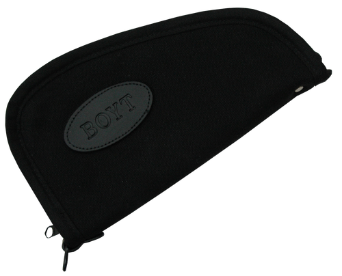 Boyt Harness 0PP630003 Heart-Shaped Pistol Rug 14" Long Black Canvas Holds Handgun