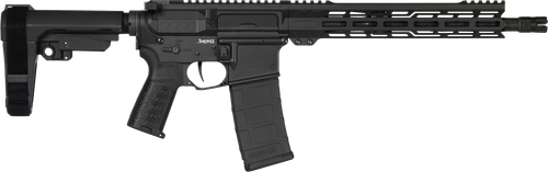 CMMG 30AB20FAB Banshee MK4 300 Blackout 30+1 12.50" Black Nitride Medium Taper Threaded Barrel, EML 7" M-LOK Handguards, Black Armor Cerakote Aluminum Picatinny Rail Receiver, CMMG Zeroed Grips