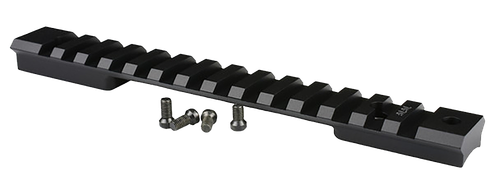 Warne 7675M Mountain Tech Tactical Rail Black Anodized Aluminum Winchester 70/Marlin XS-7 Short Action, 0 MOA
