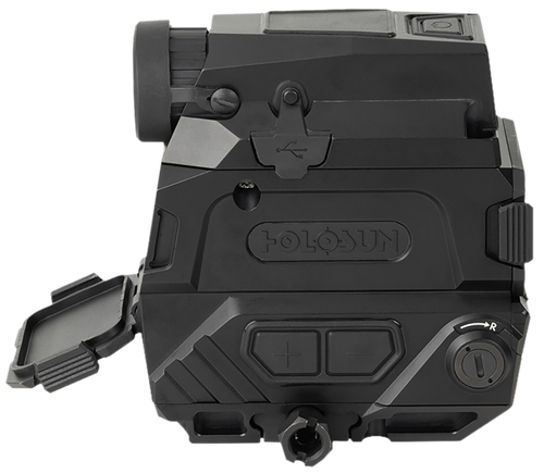Holosun DRSNV DRS-NV  Black Anodized 1x/8x 1.25" x 0.98" 2 MOA Red Dot/65 MOA Circle Multi Reticle Fusion Night Vision Overlay