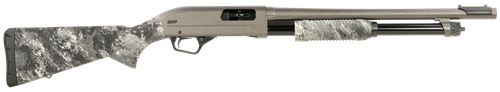 Winchester Repeating Arms 512450695 SXP Hybrid Defender 20 Gauge 3" Chamber 5+1 (2.75") 18", Gray Barrel/Rec, TrueTimber Midnight Synthetic Furniture, Fiber Optic Front