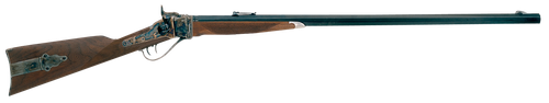 Taylors & Company 220012 1874 Down Under 45-70 Gov Caliber with 1rd Capacity, 32" Blued Barrel, Color Case Hardened Metal Finish & Oiled Walnut Stock Right Hand (Full Size)