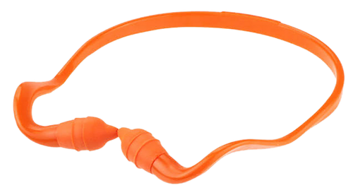 Radians RB210CS Rad-Band 2 25 dB Behind The Neck Orange Ear Buds with Orange Cord Adult 1 Pair