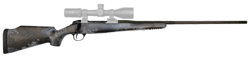 Fierce Firearms FRG65PRC24BU Twisted Rage  Full Size 6.5 PRC 3+1 24" Black Cerakote Fluted Threaded Barrel, Black Cerakote Steel Receiver, Urban Camo C3 Carbon Rage w/Pic Rail Carbon Fiber Stock