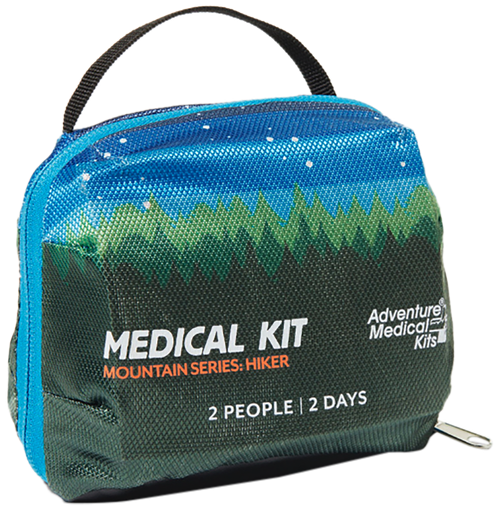 Adventure Medical Kits 01001021 Mountain Hiker Medical Kit First Aid Water Resistant Orange/Blue