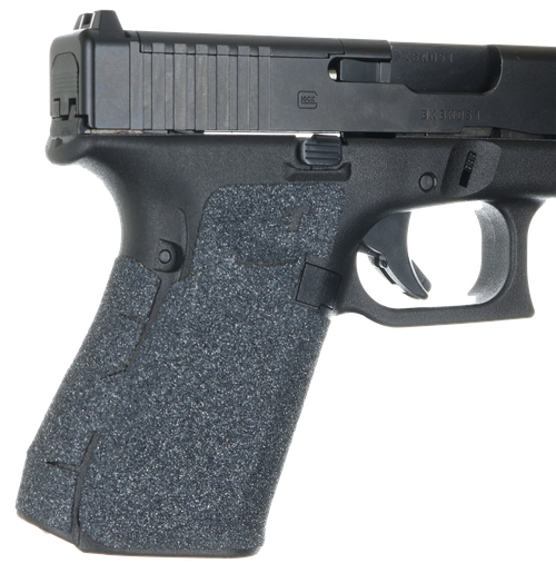 Talon Grips 382G Adhesive Grip  Glock Gen5 19/23/25/32/38/44 w/No Backstrap, Black Textured Granulate