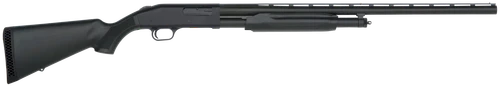 Mossberg 56420 500 All Purpose Full Size 12 Gauge Pump 3" 5+1 28" Matte Blued Vent Rib Barrel, Matte Blued Integral Scope Mount Steel Receiver, Fixed Black Synthetic Stock, Right Hand, Accu-Set Chokes