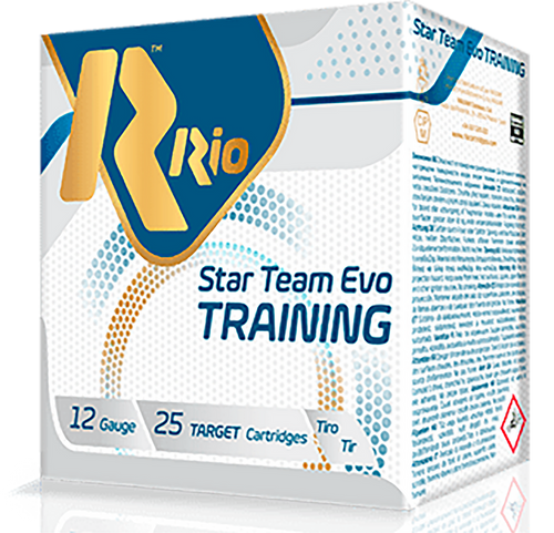 Rio Ammunition STT288 Star Team EVO  12Gauge 2.75" 1oz 8Shot 25 Per Box/10 Case