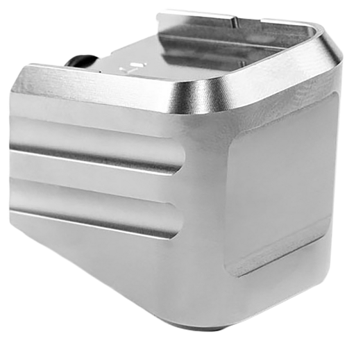 Cross Armory CRG+0MEG17SV Magazine Extension  Fits Glock 17/22/31 Gen 1-5 Silver Aluminum