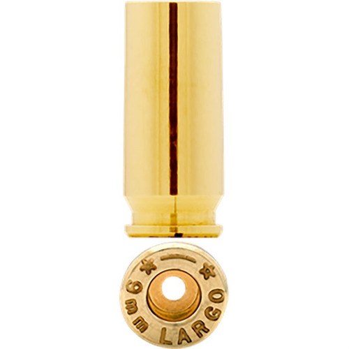 9MM LARGO BRASS 100/BAG