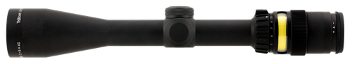 Trijicon 200001 AccuPoint  Black Hardcoat Anodized 3-9x 40mm 1" Tube Illuminated Duplex Crosshair w/Amber Dot Reticle