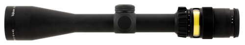 Trijicon 200001 AccuPoint  Black Hardcoat Anodized 3-9x 40mm 1" Tube Illuminated Duplex Crosshair w/Amber Dot Reticle