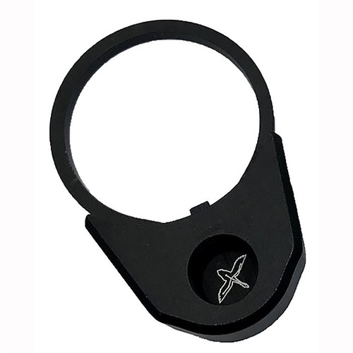 END PLATE W/ 3-QD SLING SWIVEL SOCKETS BLACK DLC
