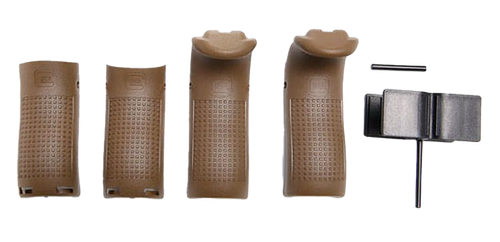 Glock 30873  Backstrap/Beavertail Set Dark Earth Polymer