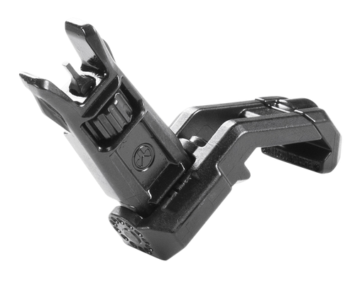 Magpul MAG525-BLK MBUS Pro Offset Sight Front  QPQ Melonited Steel Construction for AR-15
