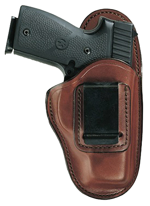 Bianchi 19221 100 Professional  IWB Size 01 Tan Leather Belt Clip Fits Ruger LCR/S&W J Frame 2" Left Hand