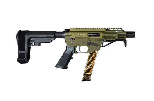FREEDOM ORDNANCE FX9P4S-ODG FX9P  9mm Luger 31+1 4" OD Green
