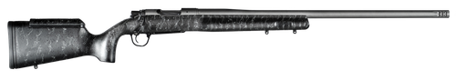 Christensen Arms 8010200500 Mesa Long Range 28 Nosler 3+1 26" Threaded Barrel, Tungsten Gray Cerakote, Black with Gray Webbing Stock
