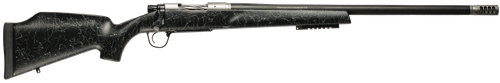 Christensen Arms 8011002501 Traverse  375 H&H Mag 3+1 22" Threaded Barrel, Natural Stainless, Black with Gray Webbing Stock