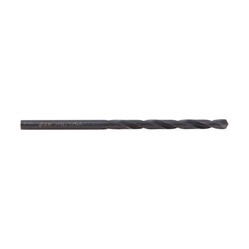 JOBBER LENGTH WIRE GAUGE DRILL 28J (.1405'') DIAMETER