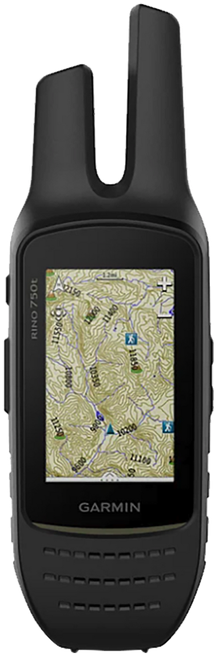 Garmin 0100195830 Rino 750t Communication/SOS/Maps 4.50GB Memory Black 3" Transflective Color TFT Display