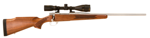 Howa HWH308TS M1500 Standard Hunter 308 Win 5+1 22" Stainless Steel Threaded Barrel, Stainless Steel Receiver, Fixed Walnut Stock, *Scope Not Included*