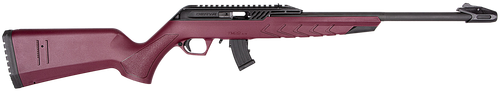 Derya Firearms TM22.STAN.BC.18 TM22 Standard Full Size 22 LR 10+1 18" Black Target Barrel, Black Anodized Aluminum Receiver w/Picatinny Rail, Black Cherry Adjustable Polymer Stock