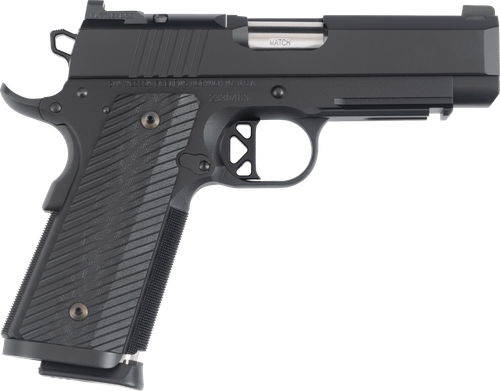 Dan Wesson 017979mm Luger 10+1 4" Stainless Black G10 Grip