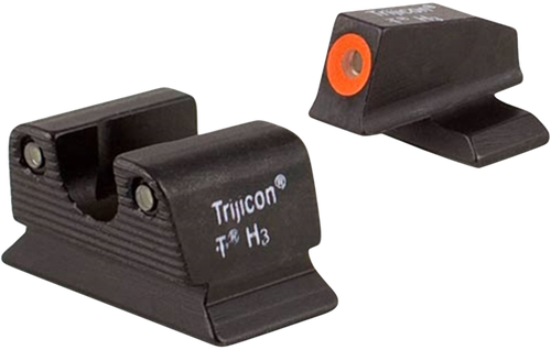 Trijicon 600624 HD Night Sights  Green/Tritium Orange Outline Front Sight-Green Tritium Black Outline Rear Sight Beretta PX4