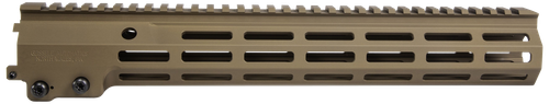 Geissele Automatics 05650S Super Modular Rail MK16 13.50" M-LOK, Desert Dirt Aluminum for AR Platform, Barrel Nut Included