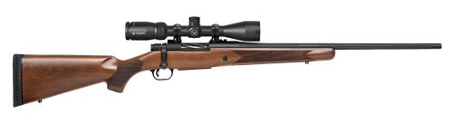 Mossberg 28213 Patriot  Full Size 400 Legend 4+1 20" Matte Blued Fluted Threaded Barrel, Drilled & Tapped Matte Blued Stainless Steel Receiver, Walnut Fixed Wood Stock 3-9x40mm Duplex, Right Hand