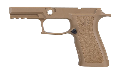 Sig Sauer GRIPMODXCA943SMCOY P320 Grip Module X-Series Carry (Small Size Module), 9mm Luger/40 S&W/357 Sig, Coyote Polymer, Fits Sig P320 (3.90" & 4.70")