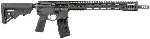 Franklin Armory 0010052BLK M4-HTF R3 XTD 5.56x45mm NATO 10+1 16" Light Contour Barrel w/ Aura XTD Muzzle Device, Salt Bath Nitride Finish, B5 Systems Bravo Stock & Grip, Custom Tuned Trigger