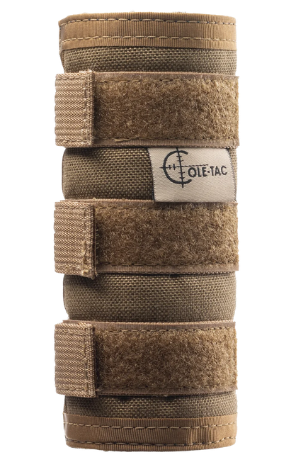 Cole-tac HTP202 HTP Suppressor Cover Fits 7.50" Long Coyote Brown