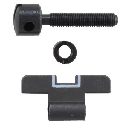 SIGHT BLADE KIT, REAR, .126'', FOR S&W K,L,N WHITE OUTLINE