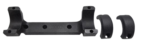 DNZ 11003 Game Reaper Scope Mount/Ring Combo Matte Black 1" Tube H&R Handi-Rifle/Henry Single Shot Rifle, High Rings