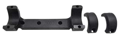 DNZ 11003 Game Reaper Scope Mount/Ring Combo Matte Black 1" Tube H&R Handi-Rifle/Henry Single Shot Rifle, High Rings