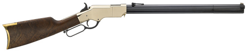 Henry H011R Original Rare Carbine Full Size 44-40 Win 10+1 20.50" Blued Octagon Barrel, Brass Polished Brass Receiver, Fancy American Walnut Wood Stock Right Hand