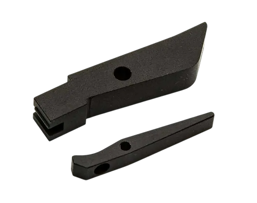 Mdt Sporting Goods Inc 104737BLK Latch and Spacer Kit Extended Mag Fits CZ 452/455/457 Black