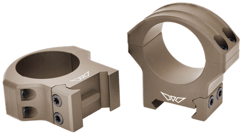 Warne 8501TM HyperLite  Dark Earth Cerakote MagnaFusion Alloy 1" Tube Picatinny Rail/Weaver/Maxima Fits Tikka