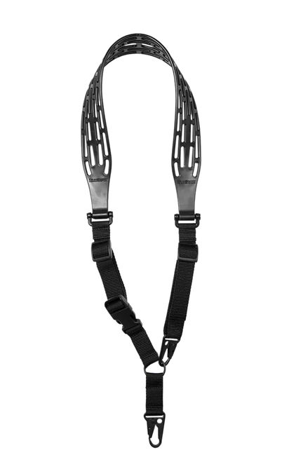 Limbsaver 12139 Tactical Sling Black Nylon w/ 48" OAL 1" W & Adjustable One-Two Point Design