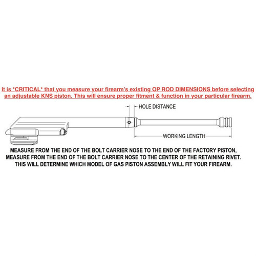 ADJUSTABLE GAS PISTON SYSTEM GALIL ACE RIFLESMALL BORE