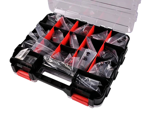 Luth-ar TL-GSK Gunsmith Parts Kit Black/Red AR-15 Firearm