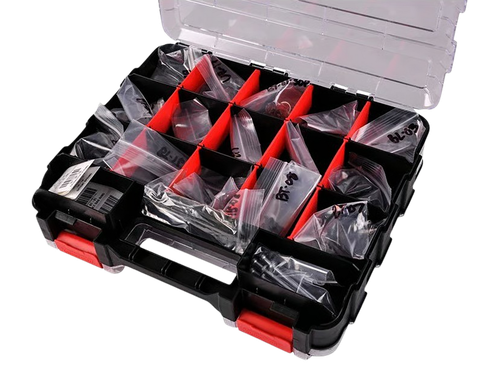 Luth-ar TL-GSK Gunsmith Parts Kit Black/Red AR-15 Firearm