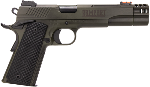 Kimber Mfg.,inc 3000469 Rampart  38 Super 9+1 5" Cerakote Stainless Steel Slide G10 Grip