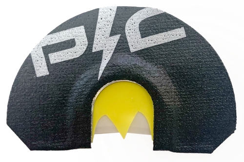Power Calls 24235 Mini Yelper Diaphragm Call Turkey Sounds Black/Yellow